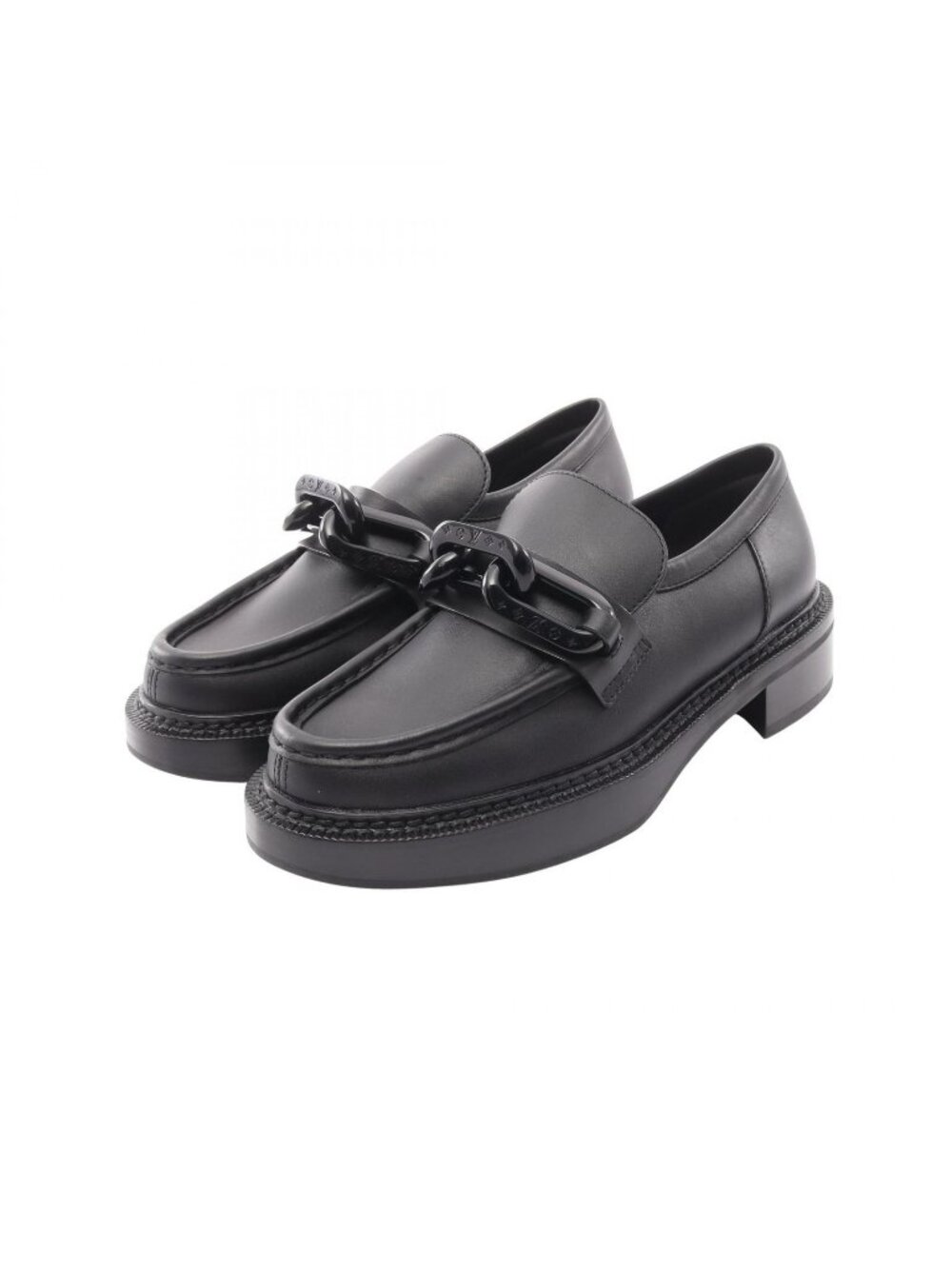Louis Vuitton Loafers Academy Line Leather